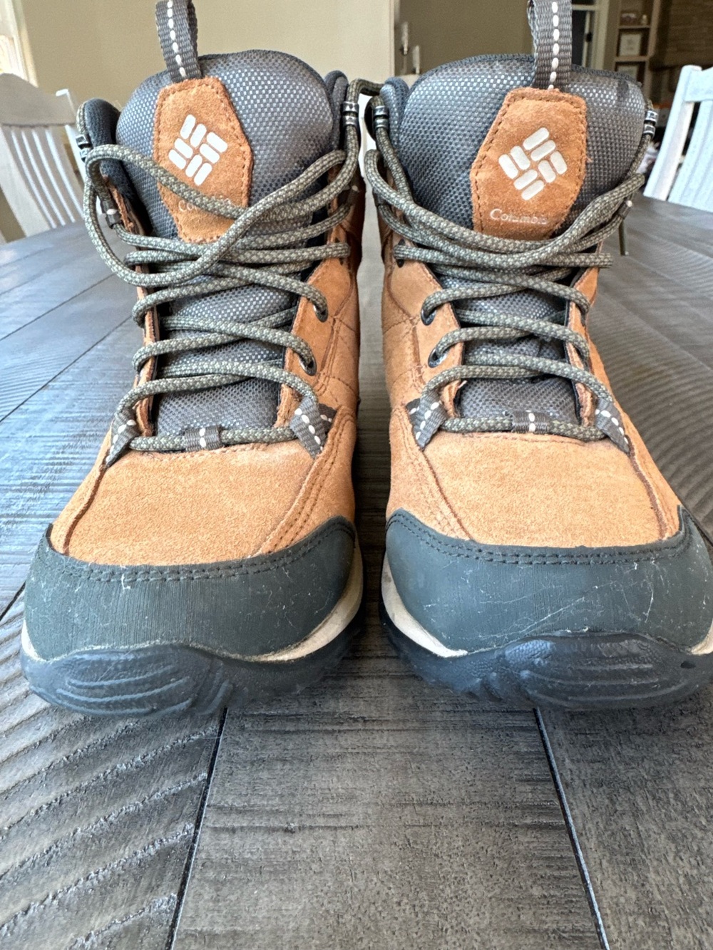 Columbia Fire Venture Mid Waterproof Suede Hiking Boot - Women's Size 6.5 - Picture 6 of 14